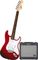 Fender&nbsp;Affinity Strat HSS and G-DEC Junior Amp Value Pack&nbsp;&nbsp;Metallic Red Guitar, And Amp