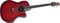 Ovation&nbsp;Legend 2077 AX Deep Contour Acoustic-Electric Guitar&nbsp;Black&nbsp;Cherry Cherry Burst