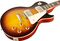 Gibson Custom&nbsp;1958 Les Paul Standard Plain Top VOS Electric Guitar&nbsp;&nbsp;Faded Tobacco, Body Closeup