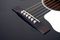The Loar&nbsp;L0-16 Acoustic Guitar&nbsp;&nbsp;Black, Bridge Closeup