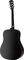 Fender&nbsp;DG-60 Acoustic Guitar&nbsp;Black&nbsp;Black, Back