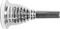 Marcinkiewicz&nbsp;Pro-Line Concert Hall Series Tuba Mouthpiece in Silver&nbsp;&nbsp;Pro-Line Concert Hall Series Tuba Mouthpiece in Silver