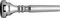 Marcinkiewicz&nbsp;Symphonic Bore Standard Series Trumpet Mouthpiece&nbsp;15S&nbsp;Symphonic Bore Standard Series Trumpet Mouthpiece in Silver