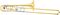 Yamaha&nbsp;YSL-882 Xeno Series F Attachment Trombone&nbsp;Gold Brass Bell&nbsp;Yellow Brass Bell