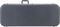 Road Runner&nbsp;RRMEGGL Graphite Looking Electric Guitar Case&nbsp;Gray ABS Molded&nbsp;Grey, Top