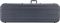 Road Runner&nbsp;RRMBGGL Graphite Looking Electric Bass Guitar Case&nbsp;Gray ABS Molded&nbsp;Grey, Bottom