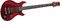 Charvel&nbsp;Desolation Double Cutaway 1 Electric Guitar&nbsp;Trans Black&nbsp;Trans Red