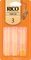 Rico&nbsp;Tenor Saxophone Reeds&nbsp;Strength 1.5&nbsp;Box of 25Strength 3, Box of 3