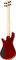 Spector&nbsp;Performer Electric Bass Guitar&nbsp;Black&nbsp;Metallic Red, Back