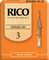 Rico&nbsp;Soprano Saxophone Reeds&nbsp;Strength 3.5&nbsp;Box of 25Strength 3, Box of 10