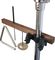 TreeWorks&nbsp;Triangle Mount with Finger Cymbal&nbsp;&nbsp;Mounted, Left-Facing