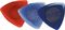 Dunlop&nbsp;473R Triangle Stubby Guitar Picks&nbsp;1.50MM&nbsp;2 DozenGroup