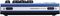 TASCAM&nbsp;DP-004 Portable 4 Track Digital Recorder Ltd Edition Blue&nbsp;&nbsp;Front