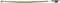 Georg Werner&nbsp;Pernambuco Octagonal Master Viola Bow - 4/4&nbsp;&nbsp;Parisian Eye