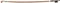 Georg Werner&nbsp;Brazilwood Octagonal Violin Bow - 4/4&nbsp;&nbsp;Parisian Eye