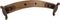 Otto Musica&nbsp;Artino Resonant shoulder rest&nbsp;&nbsp;For viola, Rosewood, Back