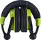 American Audio&nbsp;HP550 Professional Studio Headphones&nbsp;Black&nbsp;Lime, Folded