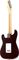 Fender&nbsp;Standard Stratocaster HSS Electric Guitar&nbsp;Black&nbsp;Rosewood FretboardMidnight Wine, Rosewood Fretboard, Back