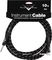 Fender&nbsp;Custom Shop Performance Series Right Angle Instrument Cable&nbsp;&nbsp;Black Tweed, 10 Foot, Package