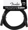 Fender&nbsp;Microphone Cable&nbsp;Black&nbsp;25 feetBlack, 15 Foot, Package