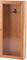 Silver Creek&nbsp;Display Case&nbsp;Oak&nbsp;Cherry, Left-Facing