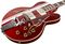 Ibanez&nbsp;AFS80T Hollowbody Electric Guitar&nbsp;Candy Apple&nbsp;Candy Apple Red, Body Closeup