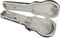 Road Runner&nbsp;RRMELP ABS Molded Single Cutaway Guitar Case&nbsp;&nbsp;Open