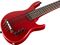 Kala&nbsp;S-U-B U-Bass Solid Body Ukulele Bass Guitar&nbsp;&nbsp;Red, Body Closeup