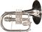 Kanstul&nbsp;281 Series Marching Mellophone&nbsp;&nbsp;281-2 Silver, Side