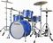 Yamaha&nbsp;Club Custom Floor Tom&nbsp;14x13&nbsp;Swirl OrangeBlue Swirl (full kit)