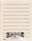 Archives&nbsp;Double Folded Manuscript Paper&nbsp;&nbsp;10-Staves, Pack, Front