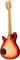 Fano Guitars&nbsp;Alt-De Facto RB6 Electric Guitar&nbsp;Black over Shell Pink&nbsp;Fire Glow, Back