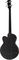 Normandy&nbsp;4-String Archtop Electric Bass Guitar&nbsp;Anodized Obsidian&nbsp;Anodized Obsidian, Back