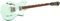 Koll Guitars&nbsp;Duo Glide Electric Guitar&nbsp;Black&nbsp;Surf Green