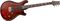 PRS&nbsp;513 Flame 10-Top with Rosewood Neck Electric Guitar&nbsp;Smoked Cherry Burst&nbsp;Fire Red Burst