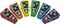 Modtone&nbsp;Mini-Mod Overdrive Guitar Effects Pedal&nbsp;&nbsp;Modtone Mini, Group, Front