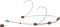 Galaxy Audio&nbsp;AS-HSD Any Spot Dual Hook Omnidirectional Headset Microphone&nbsp;&nbsp;Cocoa