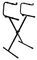Ultimate Support&nbsp;IQ-1200 2-Tier X-Style Keyboard Stand&nbsp;&nbsp;H83270a.tif