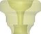Warburton&nbsp;Size 4 Lexan Series Trumpet and Cornet Mouthpiece Top&nbsp;4MD Lexan&nbsp;4MC Lexan, Cross-section Diagram