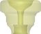 Warburton&nbsp;Size 4 Lexan Series Trumpet and Cornet Mouthpiece Top&nbsp;4MD Lexan&nbsp;4ESV Lexan, Cross-section Diagram