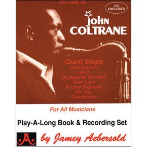 Jamey Aebersold Volume 28 - John Coltrane - Play-Along Book and CD Set ...