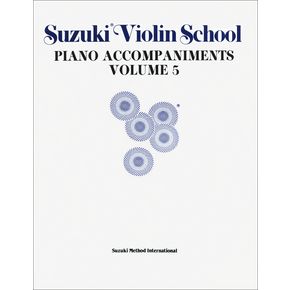 Alfred Suzuki Violin School Piano Accompaniment Volume 5 (Book) Suzuki Violin School Piano Accompaniment