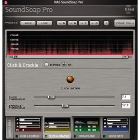 Bias SOUNDSOAP PRO 2 Screenshot 04, Click And Crackle Tool