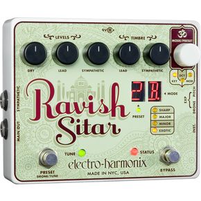 Electro-Harmonix The Ravish Sitar Synthesizer Guitar Effects