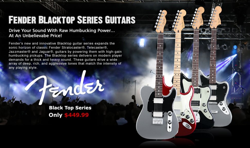Fender Blacktop Guitar