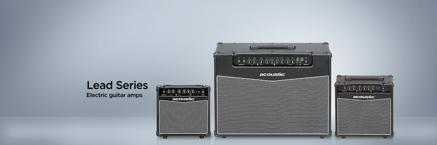Lead Series Electric guitar amps.