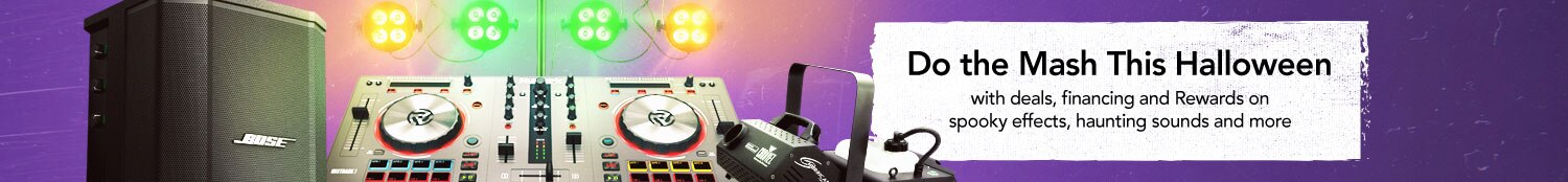 Do the Mash This Halloween with deals, financing and Rewards on spooky effects, haunting sounds and more.