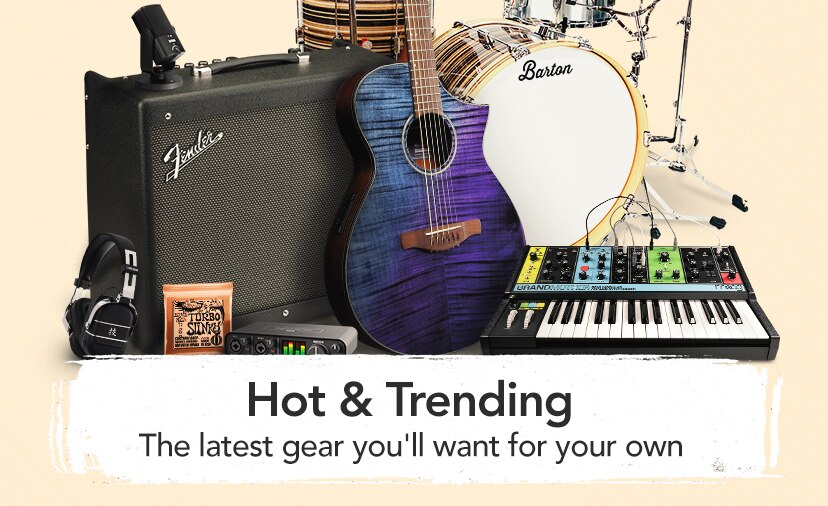 Hot and Trending. The latest gear you'll want for your own.