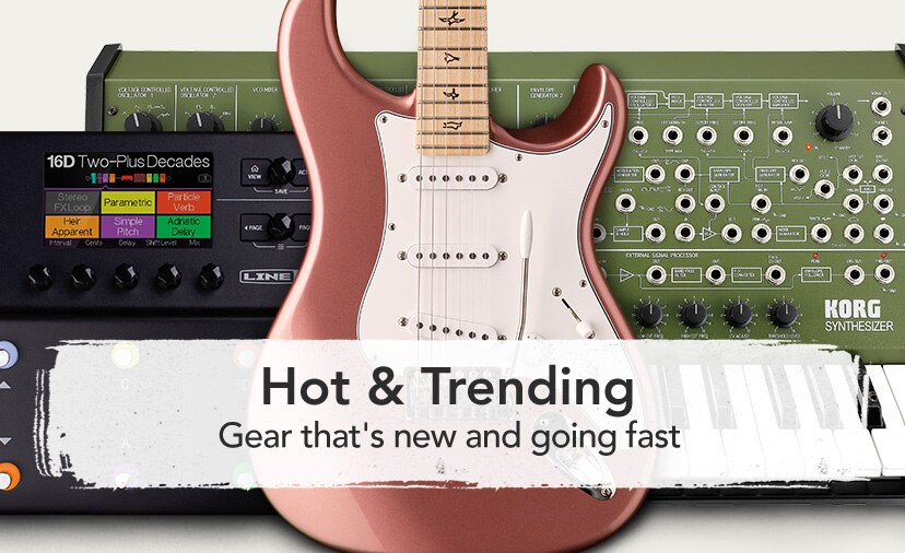 hot and trending. Gear that's new and going fast