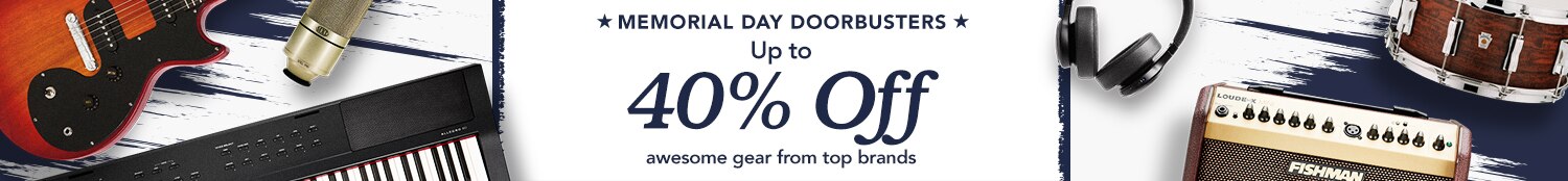 Memorial Day Doorbusters. Up to 40 percent off awesome gear from top brands